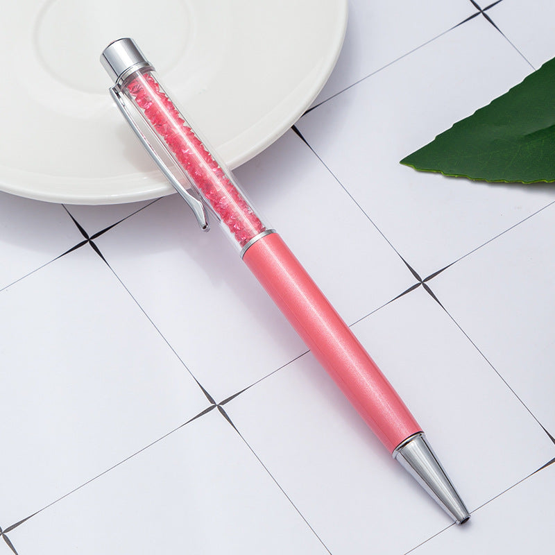 Whoelsale Pens Crystal Pens Broken Diamonds Fashionable Metal Office Pens